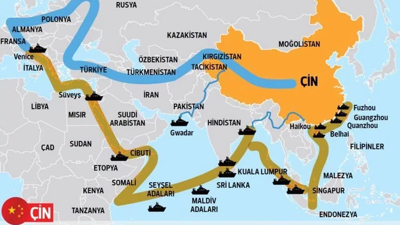 İPEK YOLU NEREDEN NEREYE? İpek Yolu Haritası, Güzergâhı ve Tarihteki Önemi Nedir?