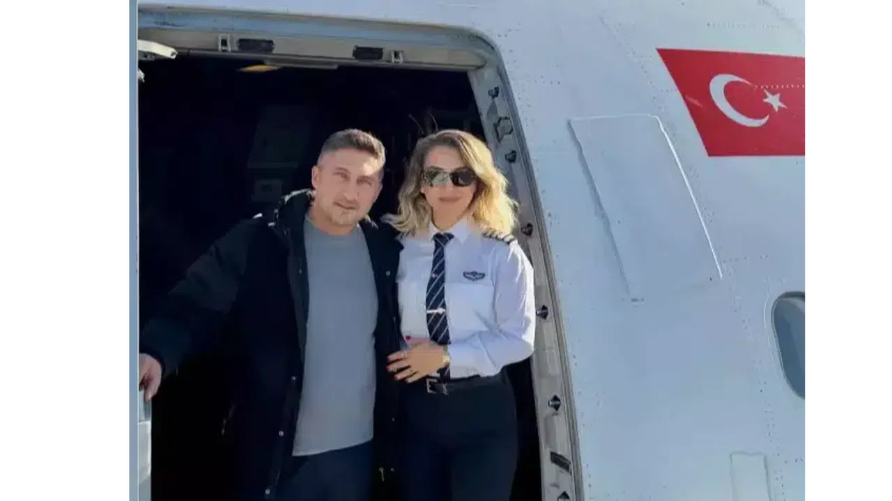 Sabri Sarıoğlu’nun Eşi Büyük Başarıya İmza Attı! Artık Kaptan Pilot