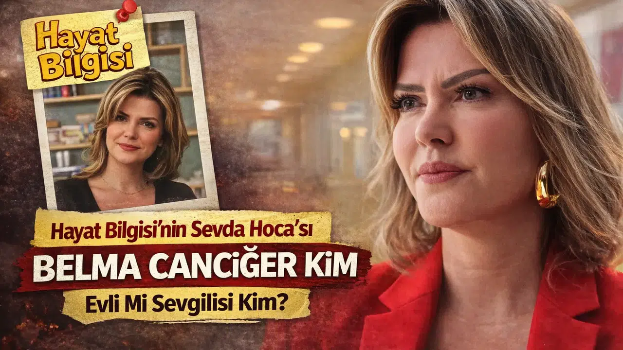 Hayat Bilgisi’nin Sevda Hoca’sı Belma Canciğer Kim, Evli Mi Sevgilisi Kim?