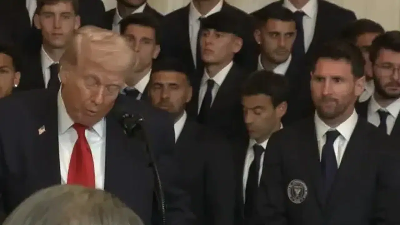 Trump İran saldırısını anlattı, Messi alkışladı!