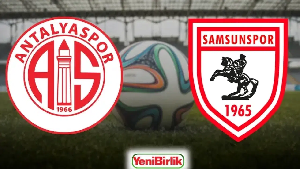 ANTALYASPOR-SAMSUNSPOR CANLI YAYIN BİLGİLERİ! Maç Saat Kaçta, Hangi Kanalda, A Haber Frekansı Nedir, Şifresiz İzlenir Mi?