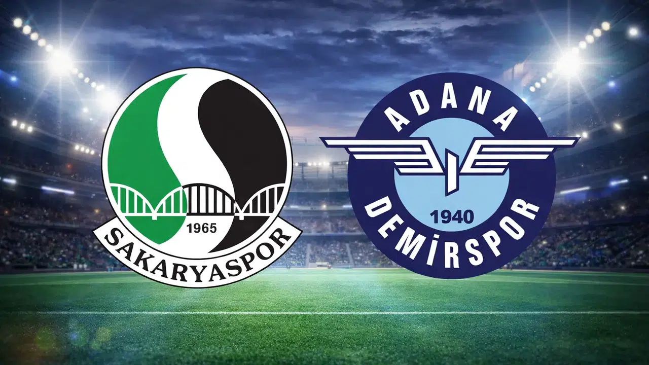 SAKARYASPOR ADANA DEMİRSPOR MAÇI CANLI İZLE! Sakaryaspor Adana Demirspor maçı hangi kanalda, nereden izlenir?