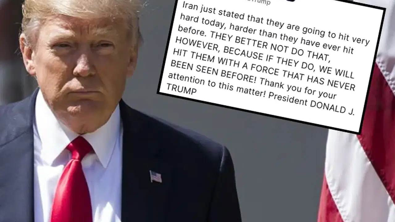 Trump İran’ı uyardı: 'Hiç görülmemiş güçle karşılık veririz'