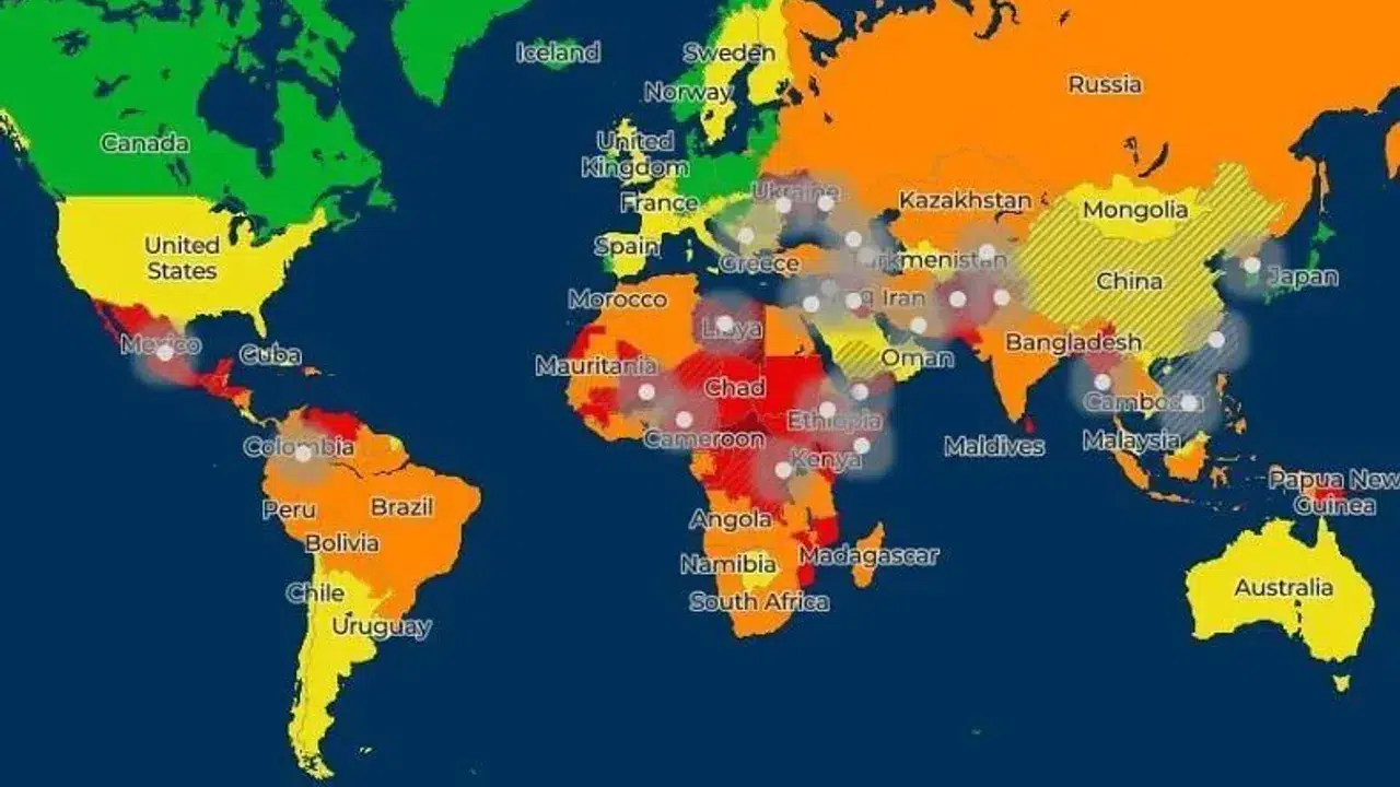 2026 DÜNYANIN EN TEHLİKELİ ÜLKELERİ HANGİLERİ! Numbeo Suç Endeksi İlk 10 Ülkeyi Açıkladı