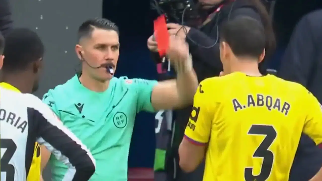 Atletico Madrid – Getafe Maçında Şok Pozisyon: Abqar’a Kırmızı Kart