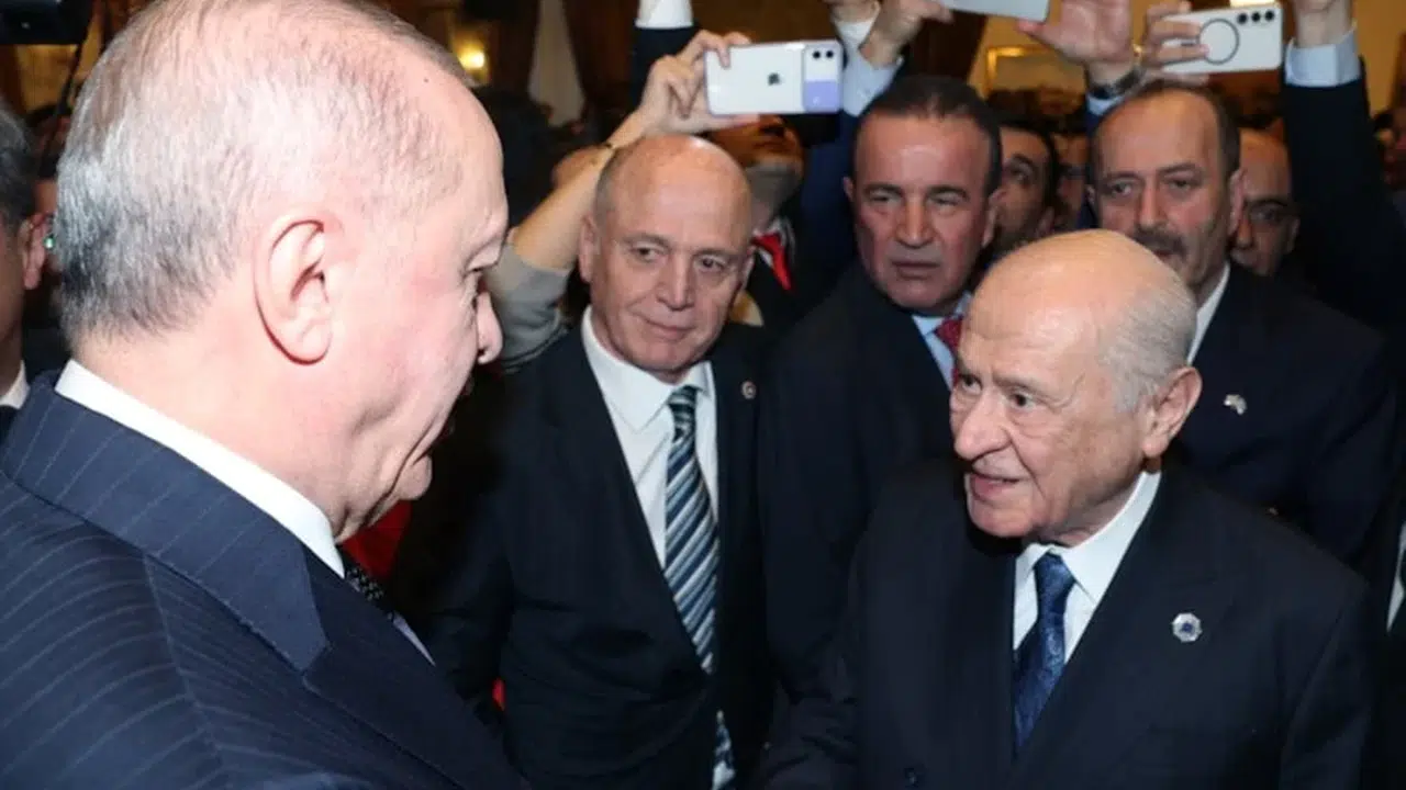 Cumhurbaşkanı Erdoğan, MHP lideri Bahçeli ile bir araya geldi