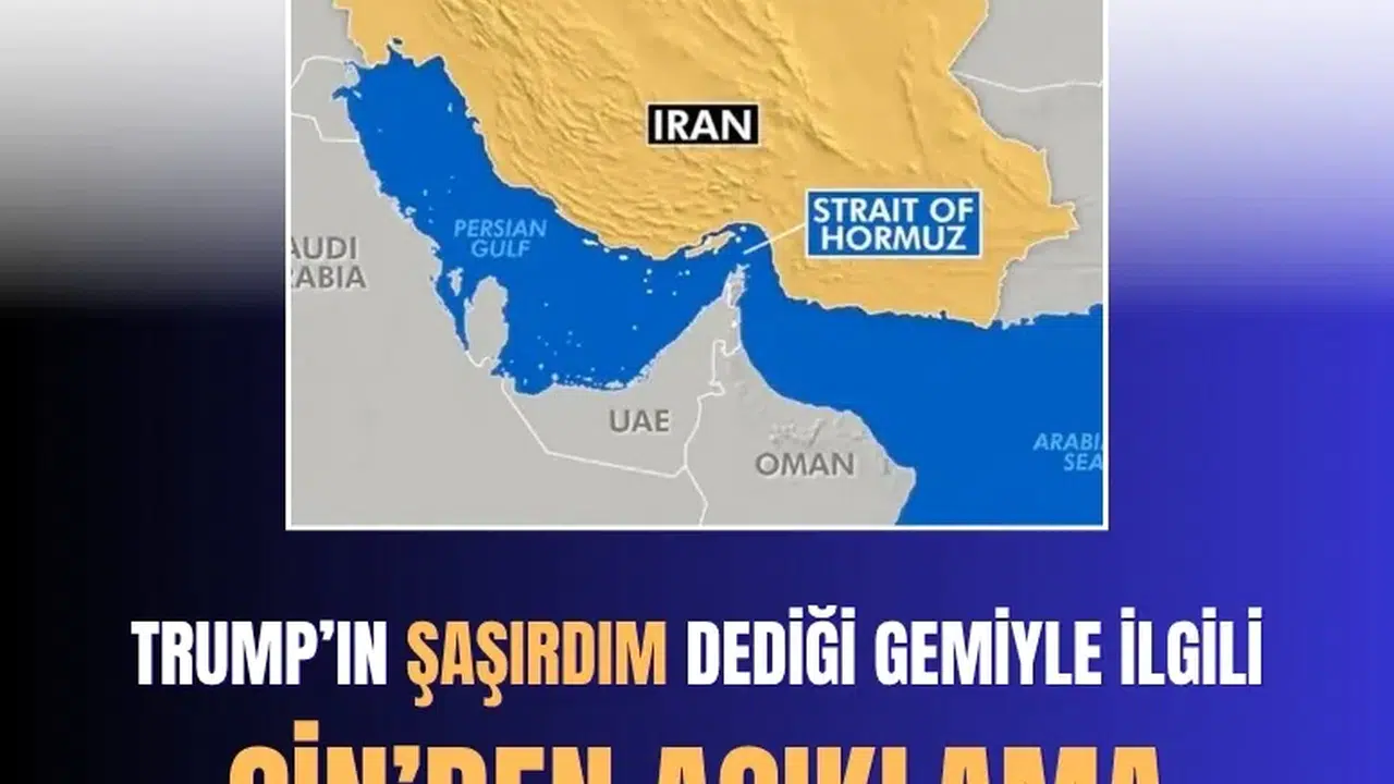 Çin Trump'ın el konulan gemiyle ilgili iddialarını reddetti