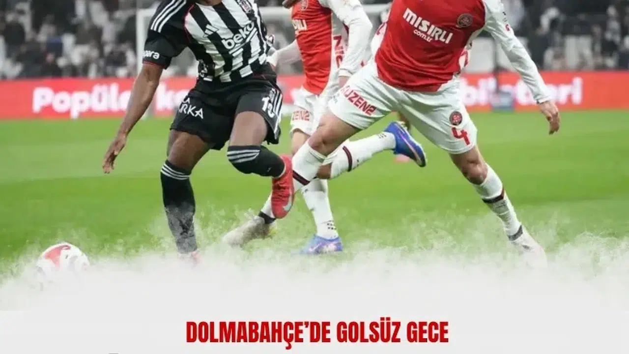 Dolmabahçe’de sessiz gece: Beşiktaş ile Karagümrük yenişemedi