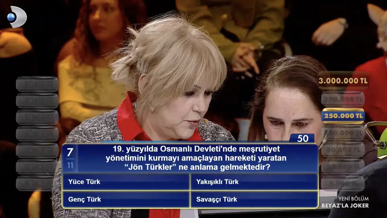 19. yüzyılda Osmanlı Devleti'nde meşrutiyet yönetimini kurmayı amaçlayan hareketi yaratan 'Jön Türkler' ne anlama gelmektedir?