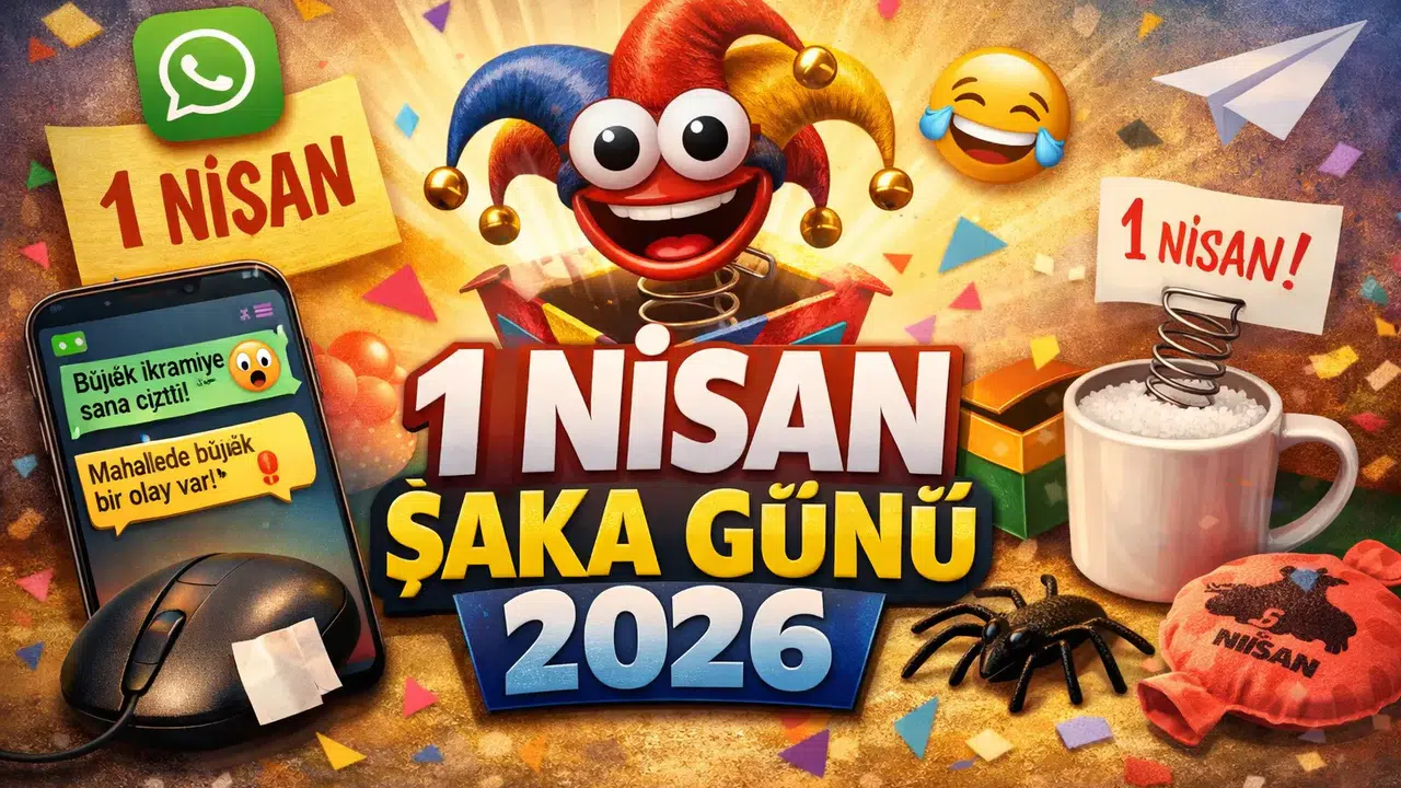 1 NİSAN 2026 ŞAKA MESAJLARI! WhatsApp ve SMS için kısa troll mesajlar nasıl yazılır?