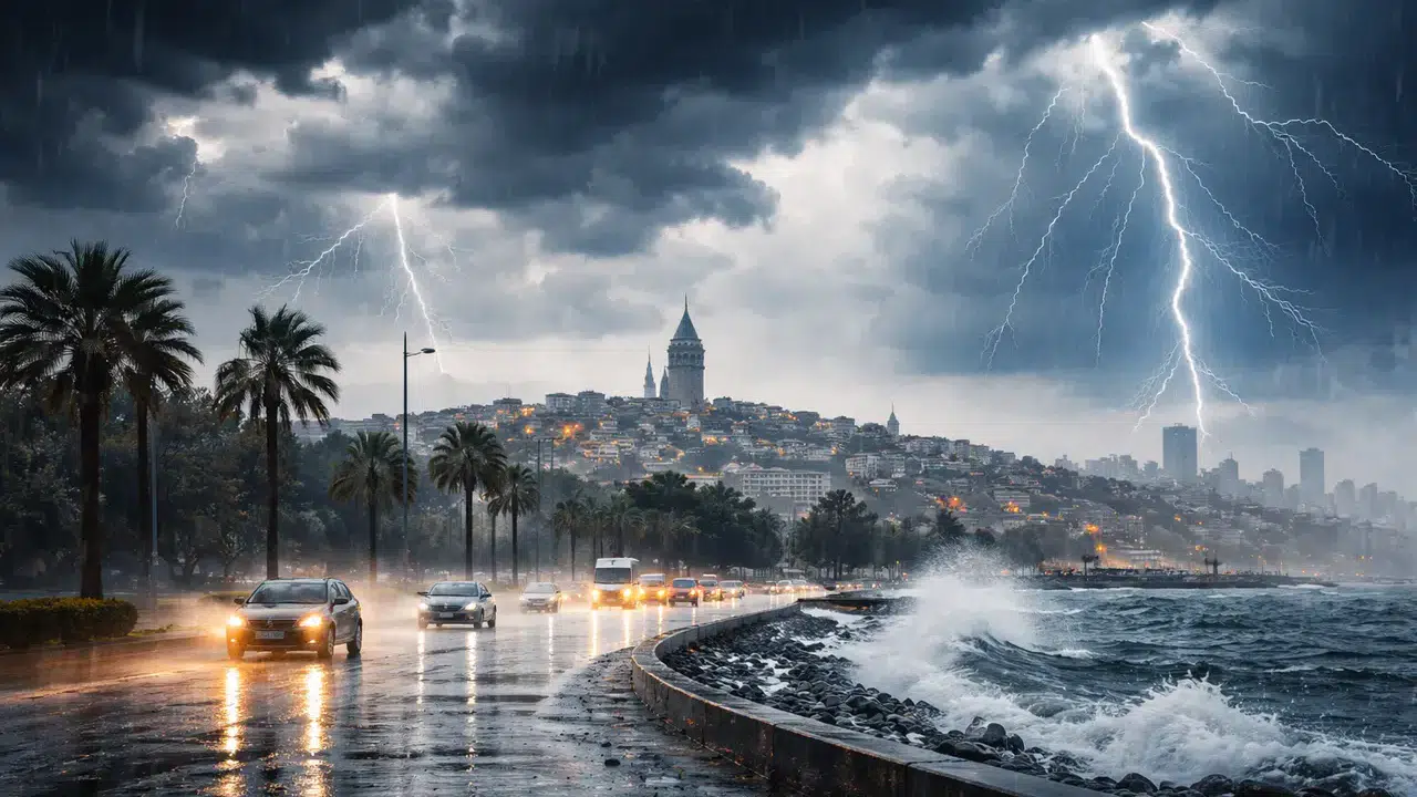 İstanbul hava durumu nasıl 16-17 Nisan? Yağmur var mı, sıcaklık düşecek mi, rüzgar kuvvetli mi?