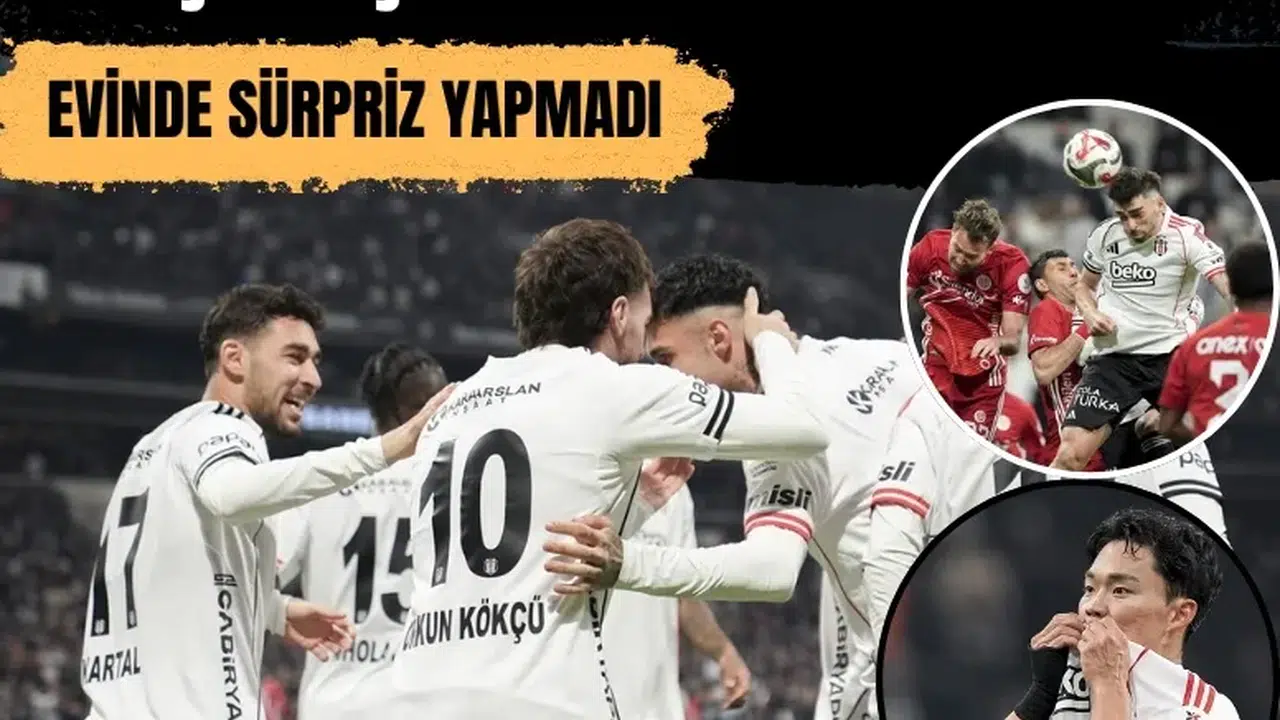Beşiktaş, Antalyaspor’u 4-2 mağlup etti