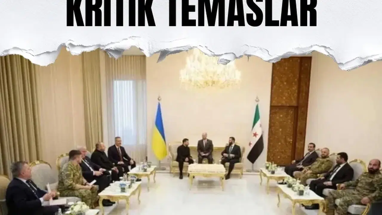 Hakan Fidan Şam’da Suriye ve Ukrayna yetkilileriyle görüştü