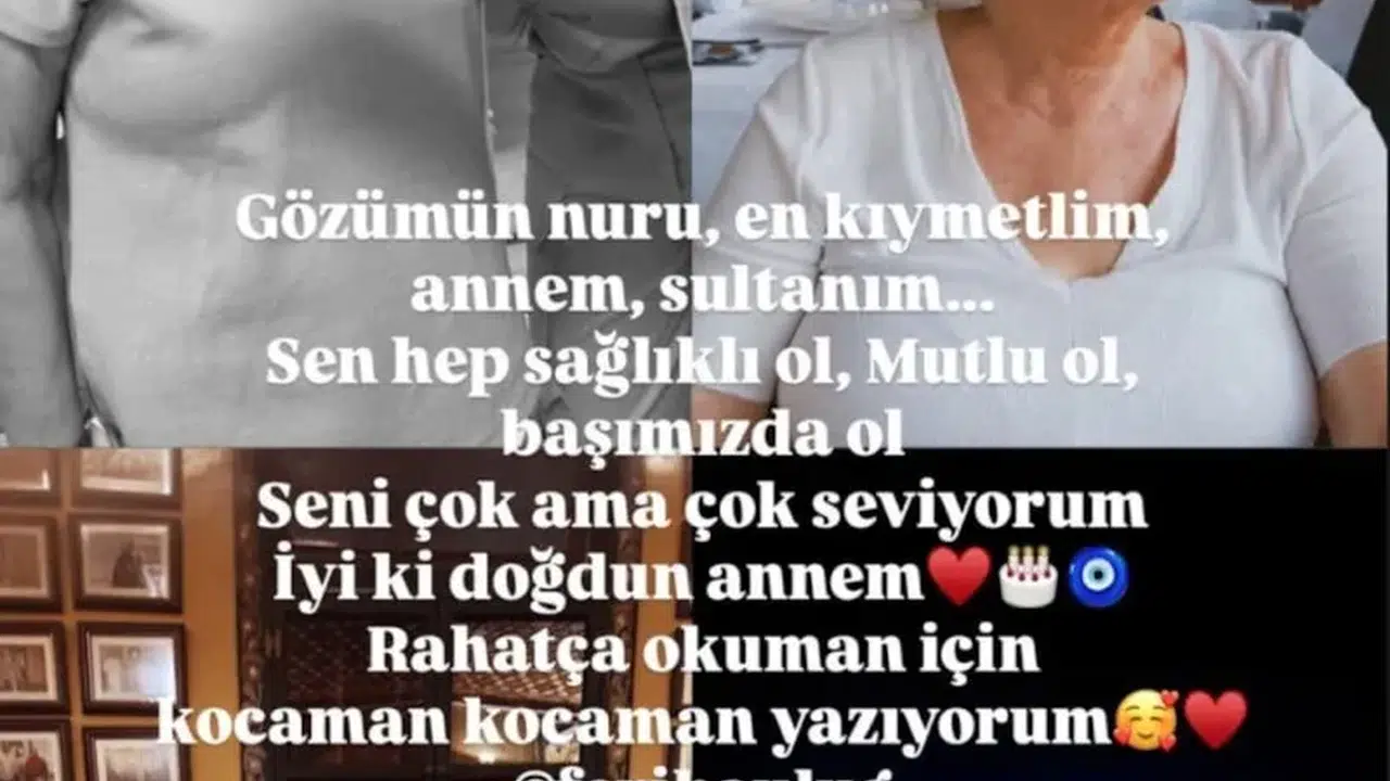 'Bugünlere geldiysem sayende...' Derya Uluğ annesinin doğum gününü kutladı!