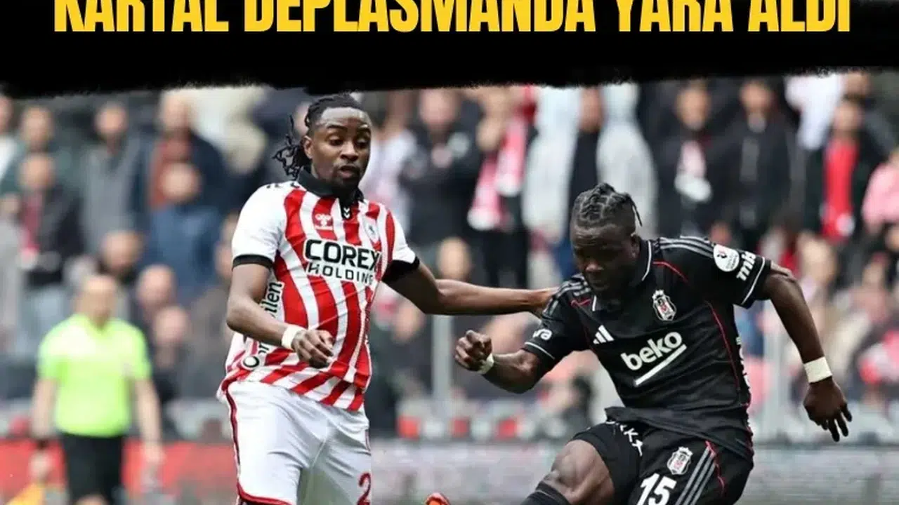 Beşiktaş Samsun deplasmanında yara aldı: Kristjan Asllani'nin golü yetmedi