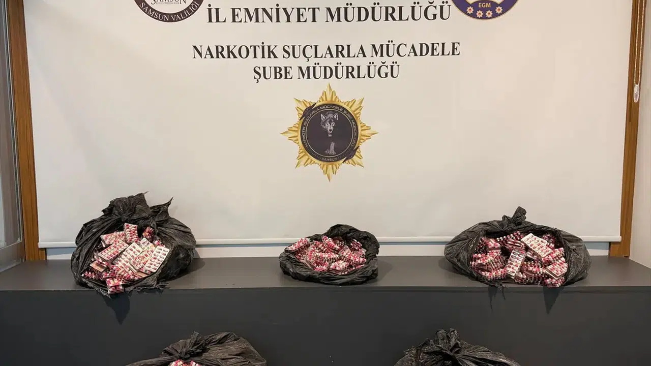 Araçtan adeta zehir fışkırdı! Samsun’da rekor sayıda yakalama