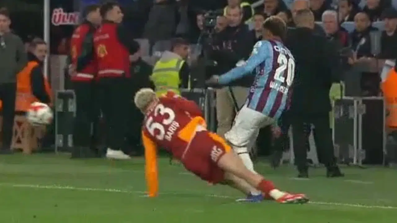 Barış Alper Yılmaz’ın faulü kırmızı mıydı, VAR müdahalesi doğru mu, hakem ne gördü? GS-TS maçı tartışma yarattı!