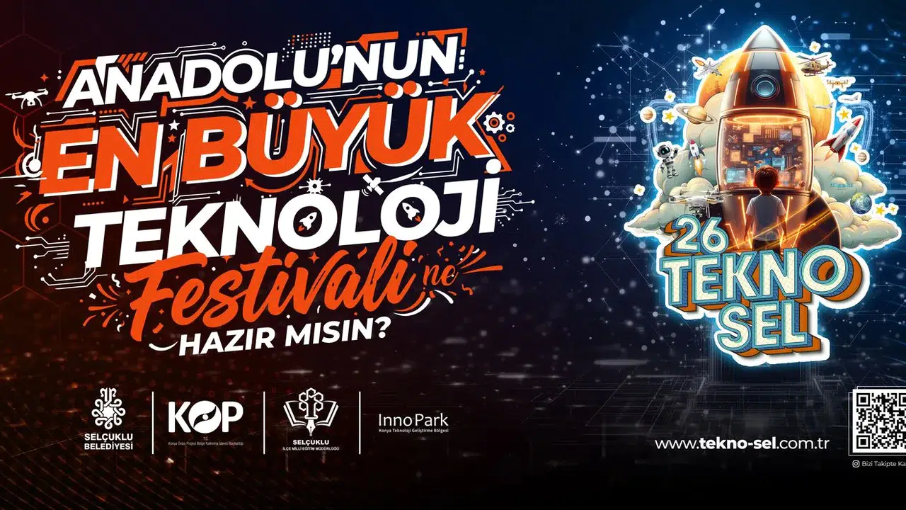 Teknoloji ve inovasyonun kalbi Selçuklu’da atacak: Dev festival 12 Mayıs’ta!