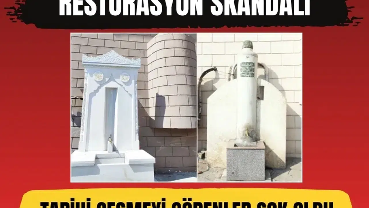 Beykoz'daki İshak Ağa Çeşmesi restorasyonu tartışma yarattı: Vakıflar'dan İBB açıklaması