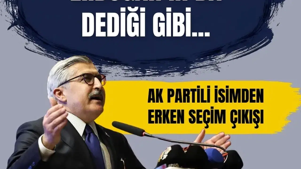 AK Partili Hüseyin Yayman’dan erken seçim tartışmalarına son nokta