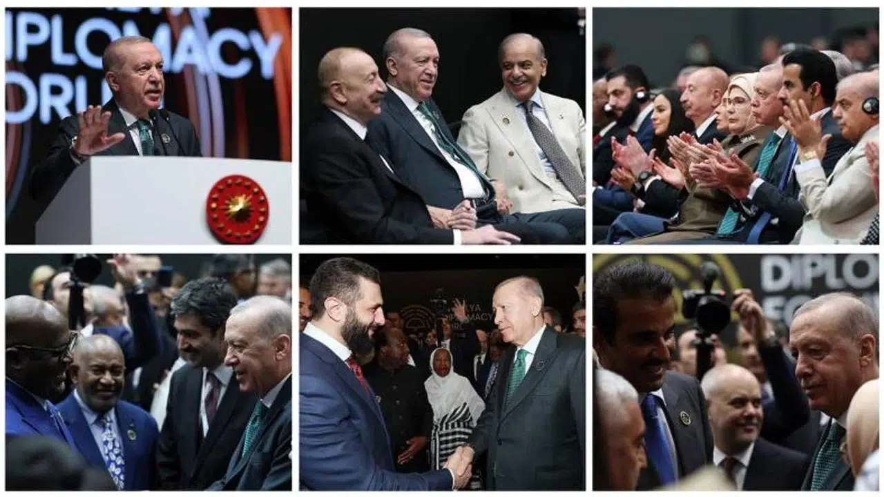 Erdoğan'dan Antalya Diplomasi Forumu mesajı: Küresel vicdanın kürsüsü