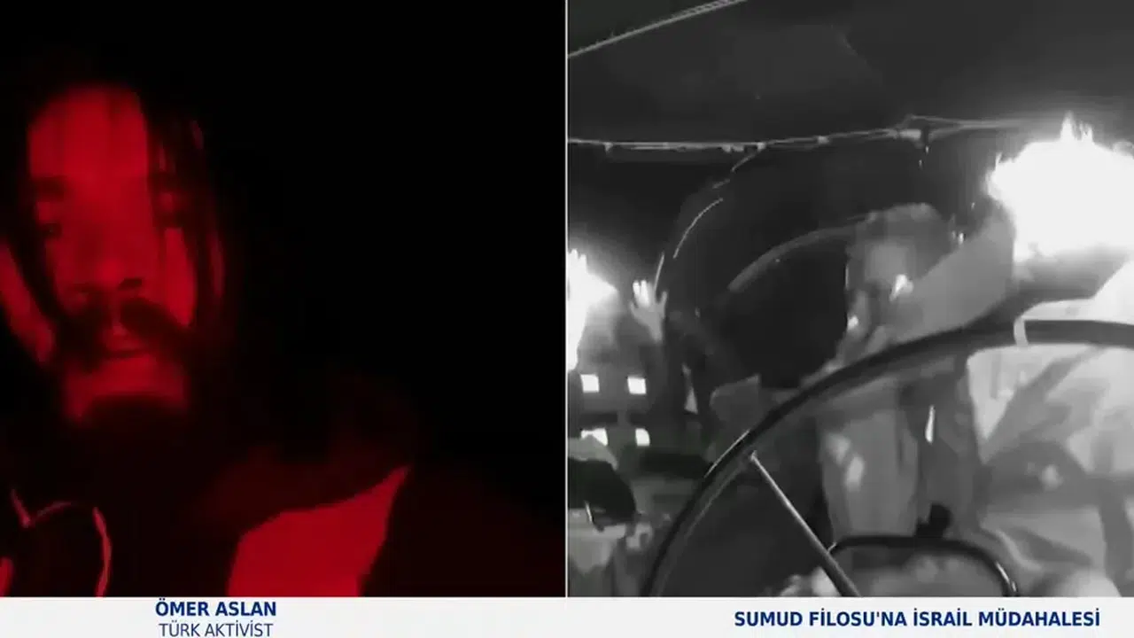 Girit açıklarında lazerli taciz: Türk aktivist Ömer Aslan dehşet anlarını anlattı!