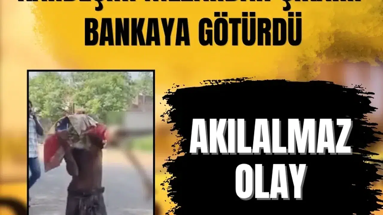 Hindistan'da bir adam bankadaki parayı çekmek için kardeşinin cesedini çıkardı