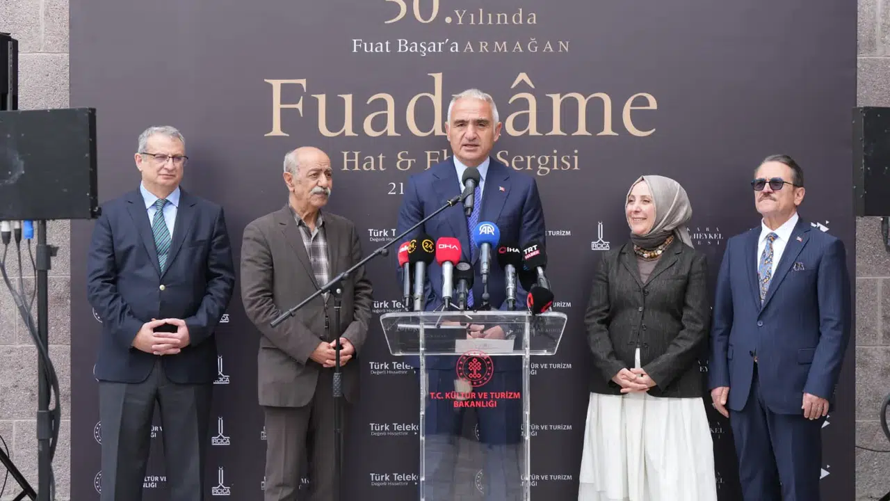 Bakan Ersoy’dan Ankara Resim ve Heykel Müzesi’nde Fuadnâme sergisine ziyaret!