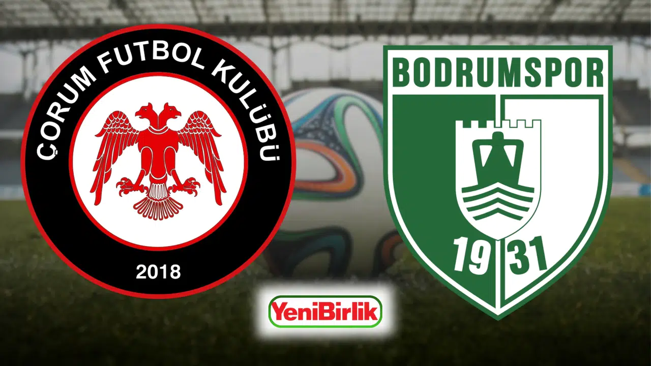 Çorum FK - Bodrumspor maçı saat kaçta, hangi kanalda, şifresiz mi? TRT Spor frekans bilgileri neler?