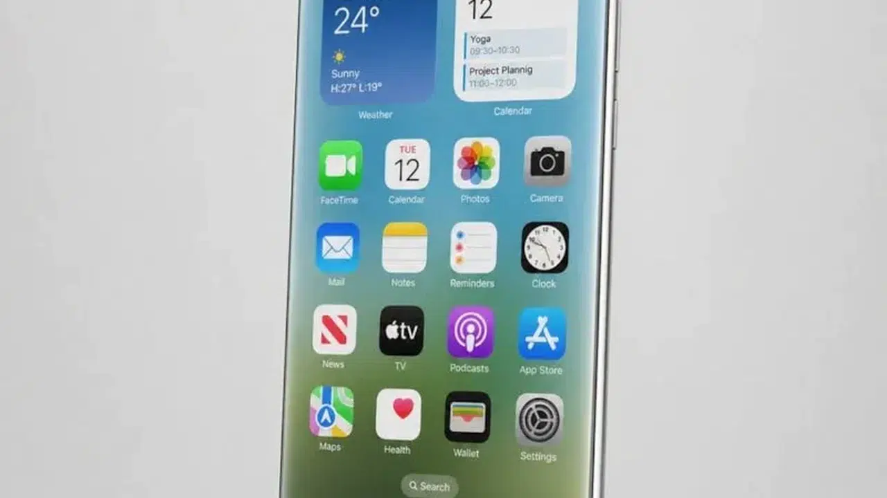 iPhone'un 20. yılına 'sıvı cam' devrimi! Çerçeveler tamamen yok oluyor