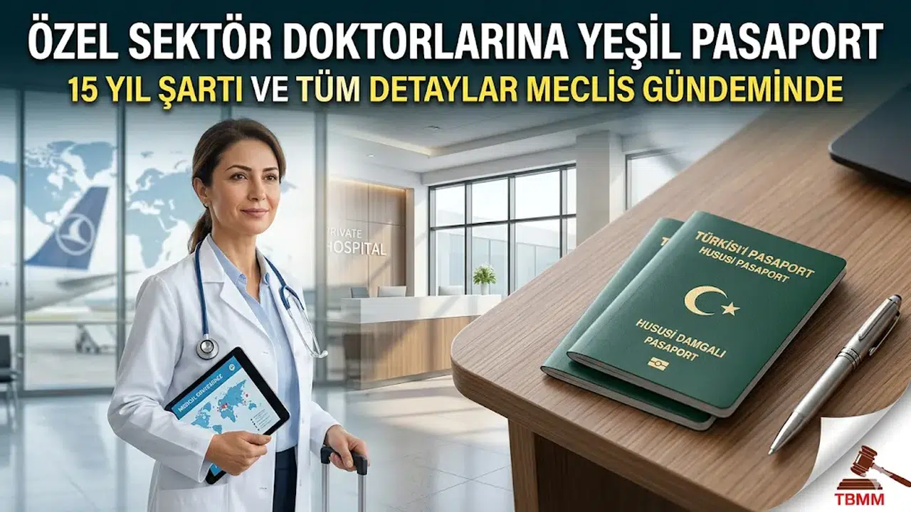 Diş hekimlerine yeşil pasaport verilecek mi, özel sektör doktorlarına ne zaman verilecek, şartları ne?