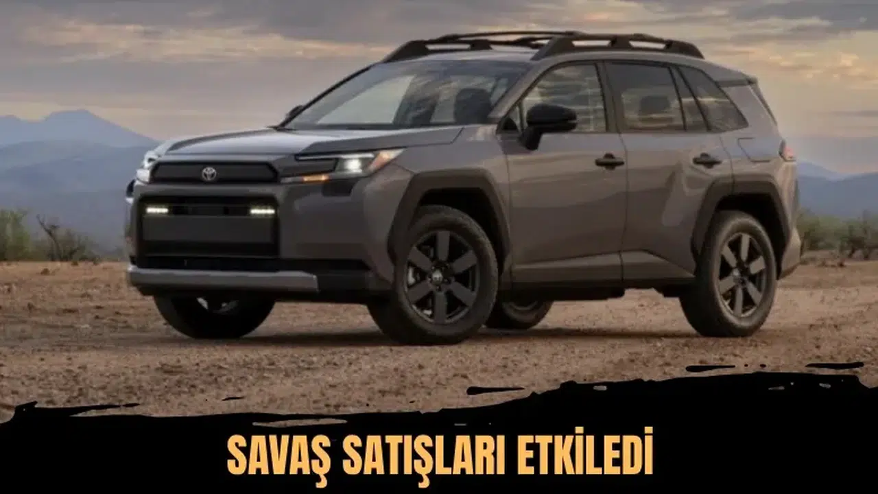 Toyota küresel satışları mart ayında yüzde 7,3 oranında geriledi