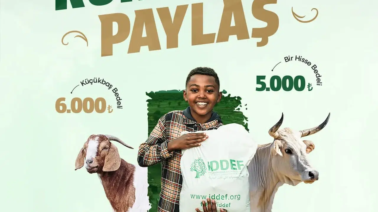 İDDEF 2026 kurban organizasyonu kapsamında 56 ülkede 4 milyon kişiye ulaşmayı planlıyor!