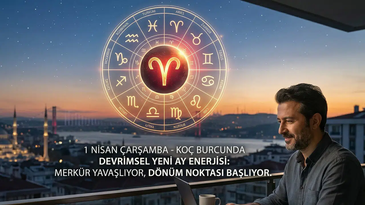 Şaka Değil Gerçek! 1 Nisan'da Gökyüzü Karışıyor: O Burçlar İçin Dönüm Noktası.