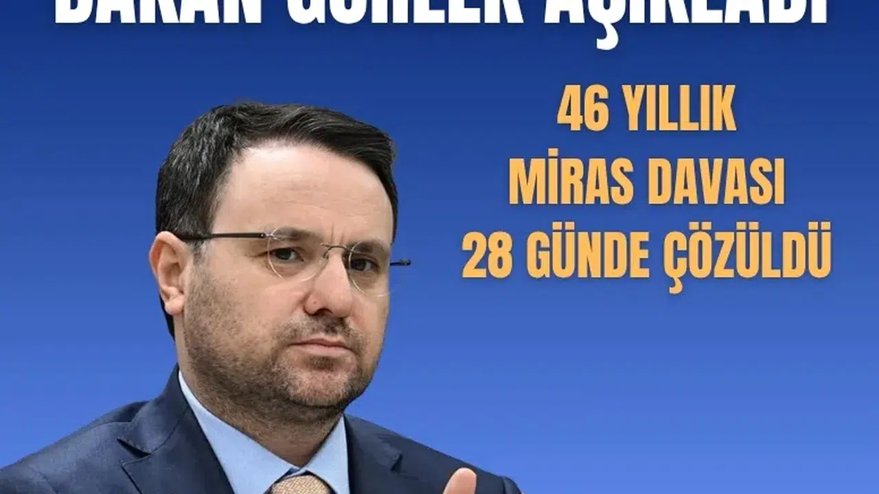 Adalet Bakanı Gürlek’ten arabuluculuk sistemine ilişkin açıklama