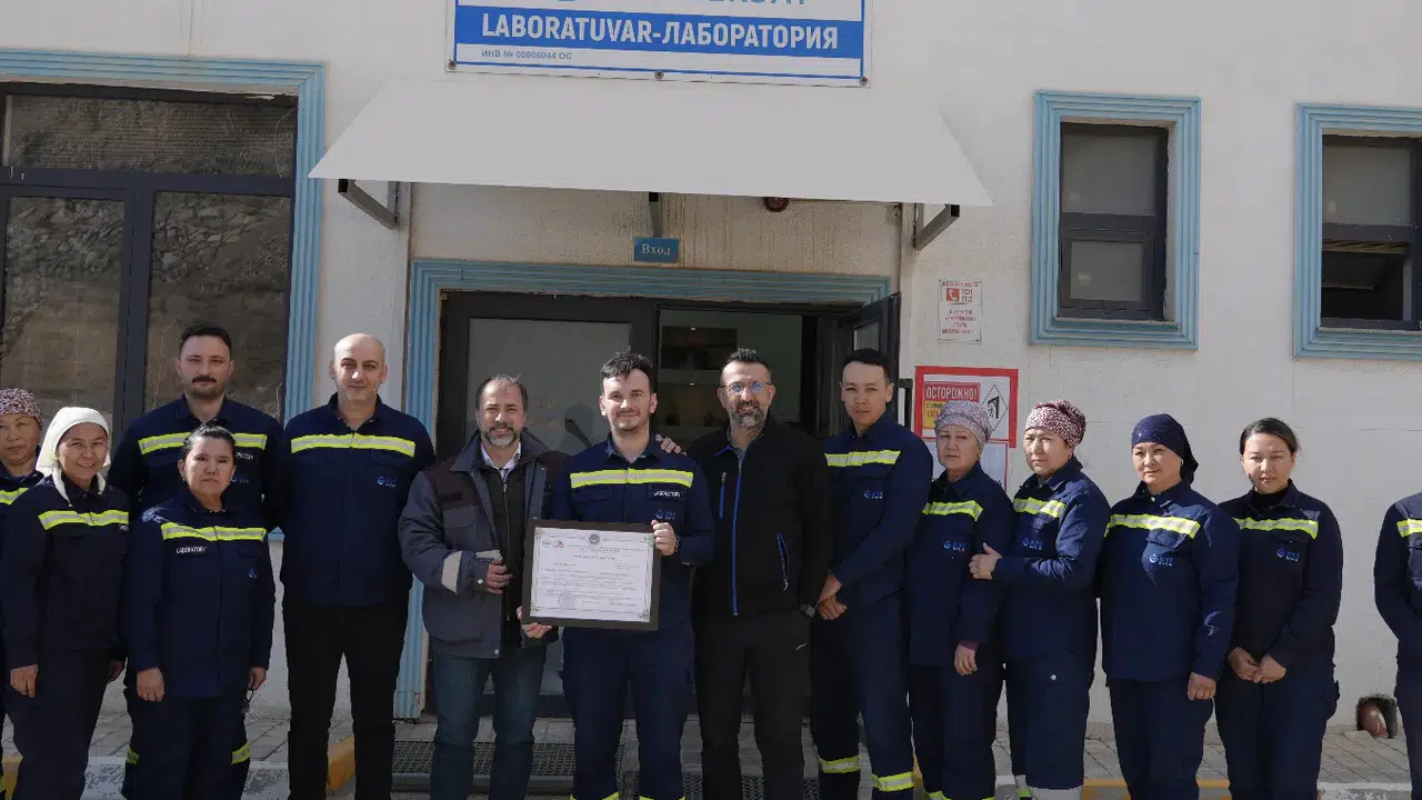 Eti Bakır'ın Kırgızistan'daki tesisi Orta Asya'nın maden analiz merkezi oldu