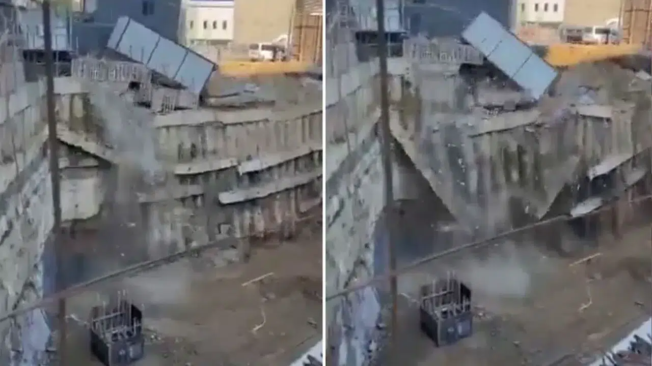 Fenerbahçe Chobani Stadı önünde dehşet: Toprak yuttu, konteyner uçtu!