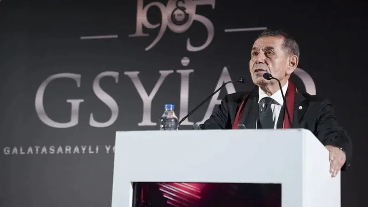 Dursun Özbek’ten GSYİAD galasında gövde gösterisi: 'Yolumuzdan dönmeyeceğiz!'