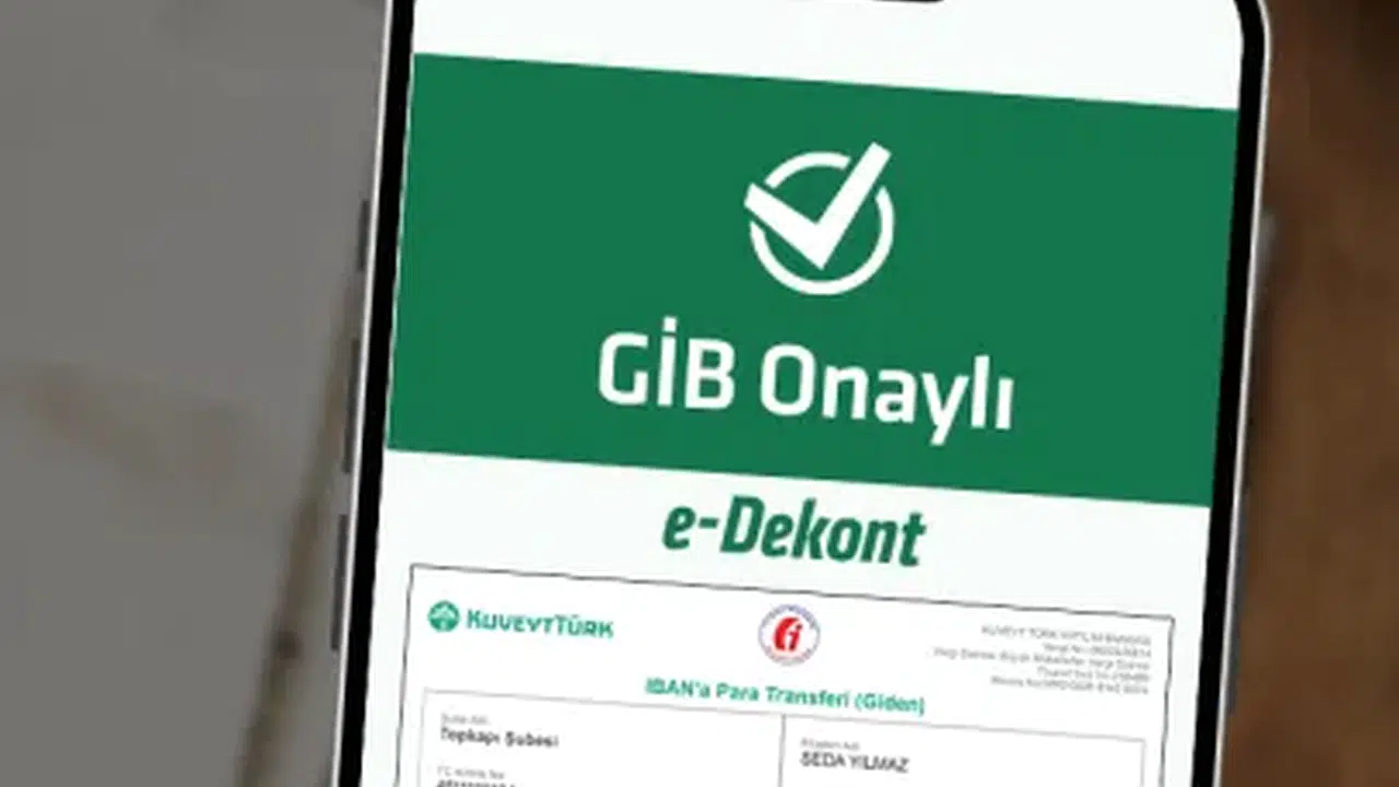 Kuveyt Türk e-Dekont sistemine geçti