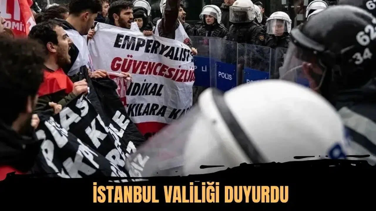 İstanbul Valiliği açıkladı: 1 Mayıs bilançosu 575 gözaltı