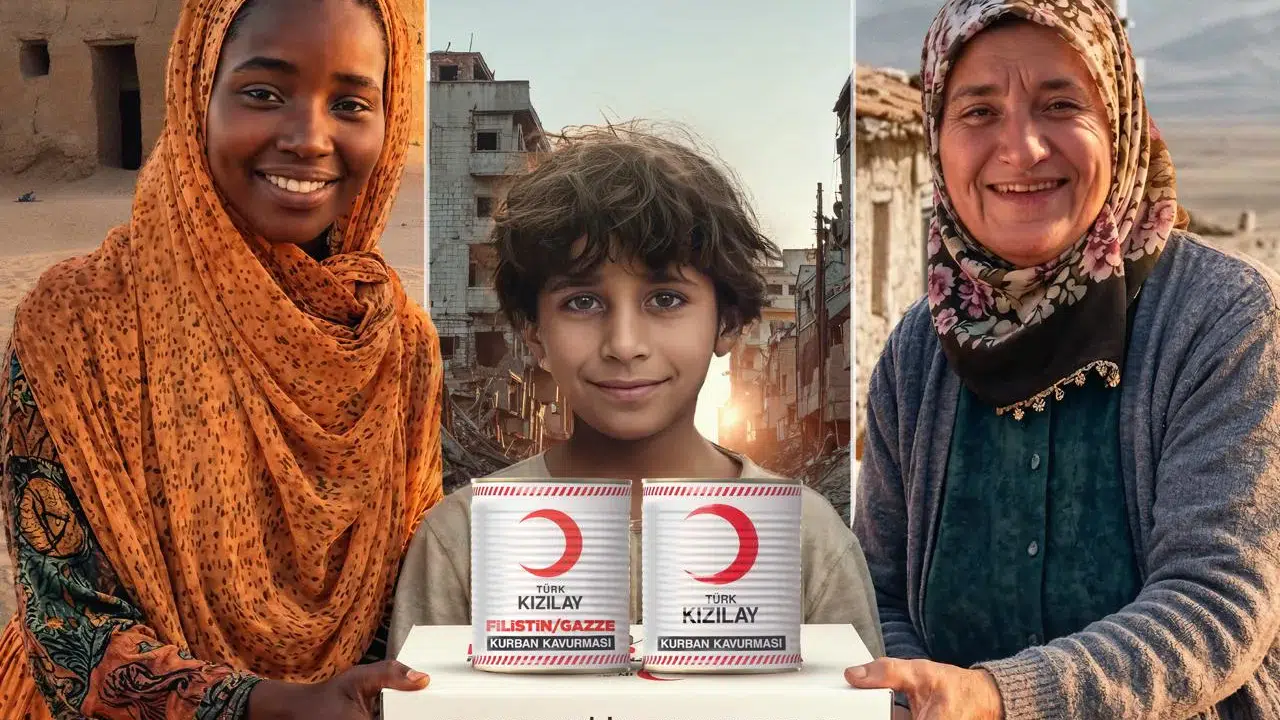Türk Kızılay kurbanda milyonlarca ihtiyaç sahibina ulaşacak