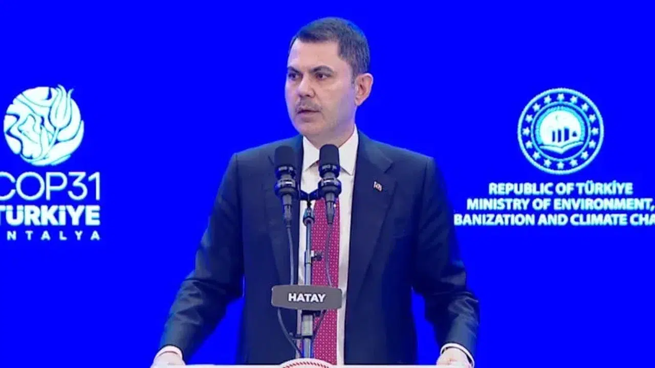 Bakan Kurum'dan Hatay çıkartması: 'COP31 iklimde dönüm noktası olacak!'
