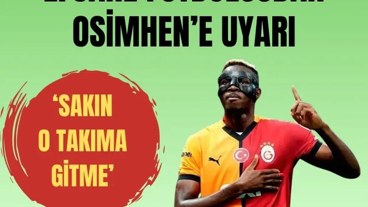 Nijeryalı eski yıldızdan Osimhen’e Manchester United uyarısı