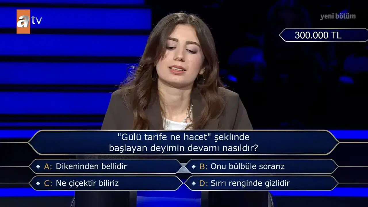 'Gülü tarife ne hacet'  şeklinde başlayan deyimin devamı nasıldır?