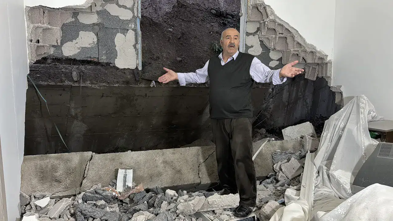 Nevşehir’de korku dolu gece: İstinat duvarı değil ihmal çöktü!
