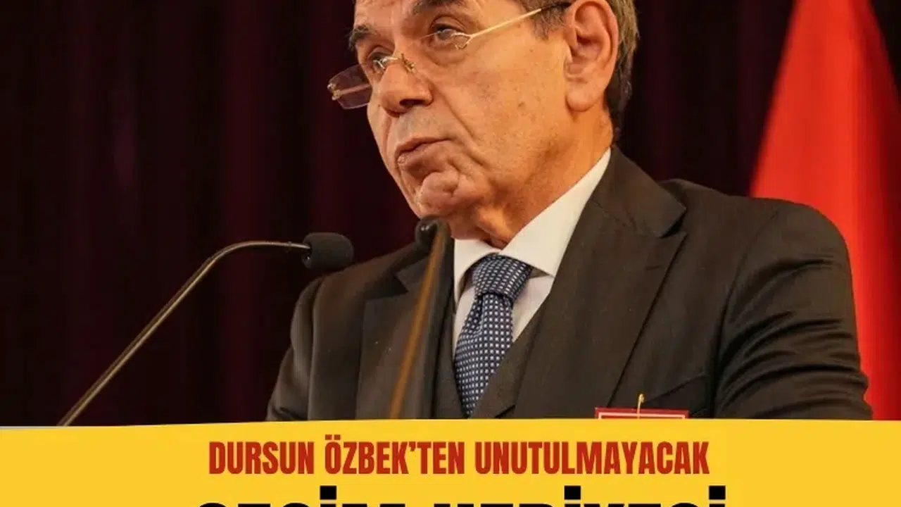 Dursun Özbek'ten Galatasaray taraftarına Bernardo Silva transferi hediyesi