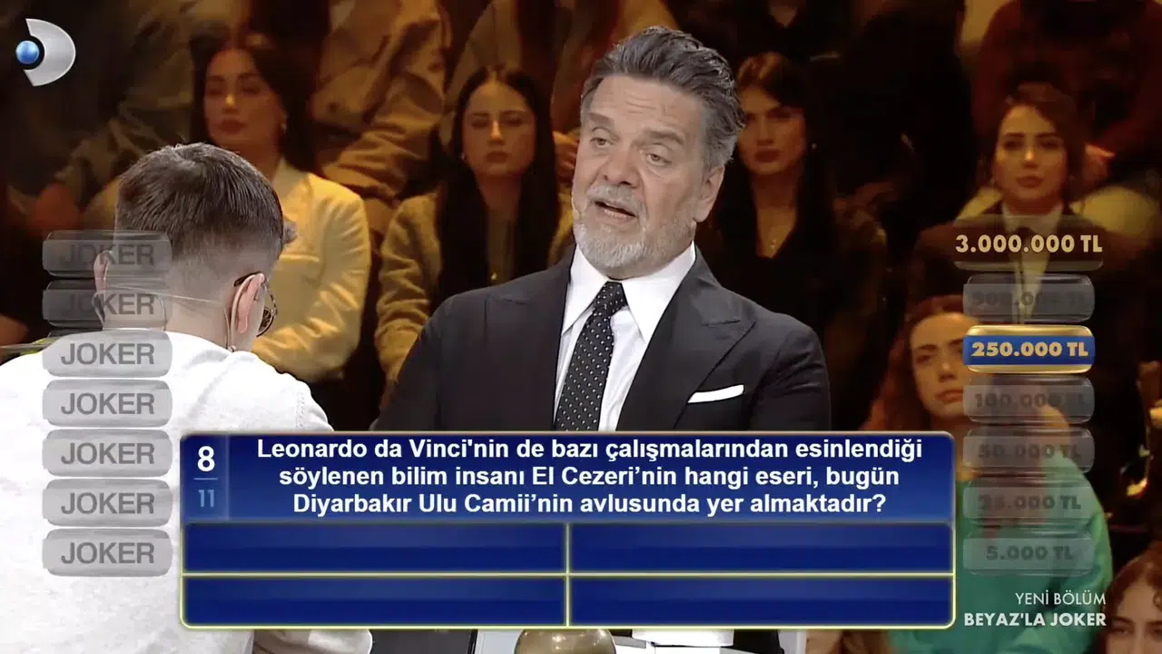 Leonardo da Vinci'nin de bazı çalışmalarından esinlendiği söylenen bilim insanı El Cezeri'nin hangi eseri bugün Diyarbakır Ulu Camii'nin avlusunda yer almaktadır?
