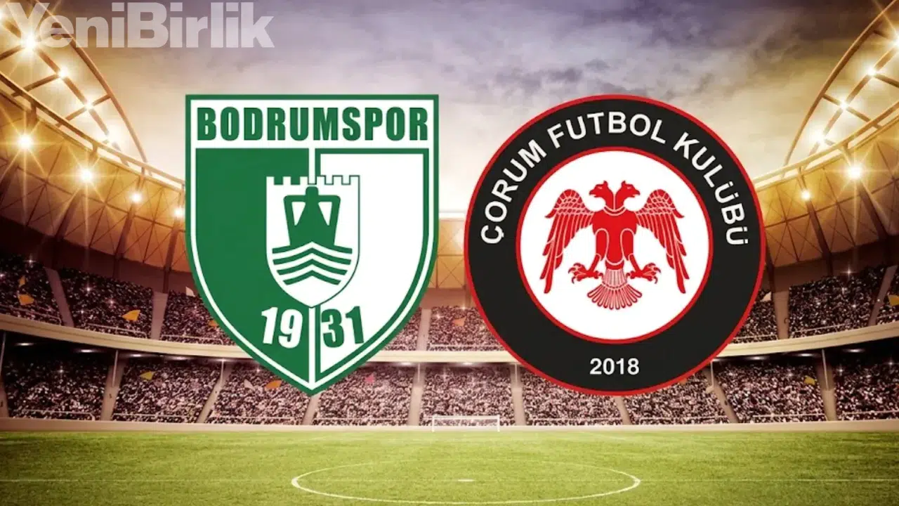 Bodrum FK-Çorum FK maçı saat kaçta, şifresiz mi, canlı yayın var mı, TRT Spor yayın detayları ne?