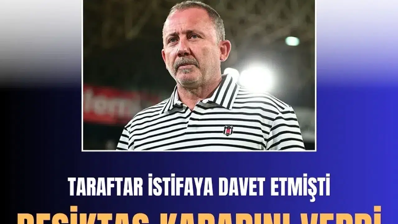 Beşiktaş'ta Sergen Yalçın ile yola devam kararı alındı