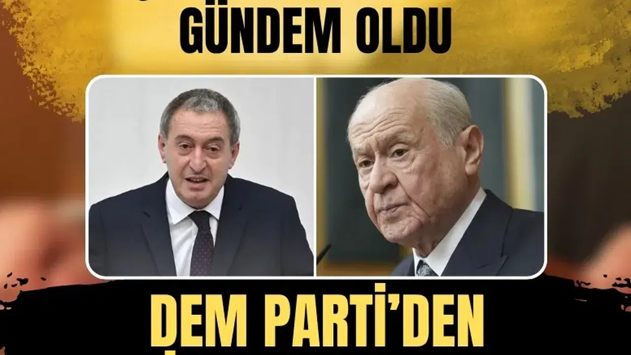 DEM Parti’den Bahçeli’nin Öcalan önerisine destek: Gelin tarihi birlikte yazalım